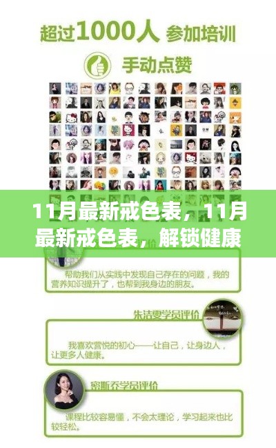 11月最新戒色表,解锁健康生活之门