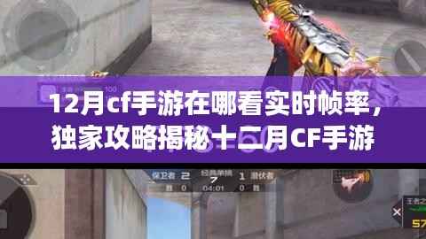 独家攻略,揭秘十二月CF手游实时帧率查看秘籍,助你轻松掌握游戏制胜先机!