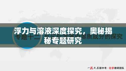 浮力与溶液深度探究,奥秘揭秘专题研究
