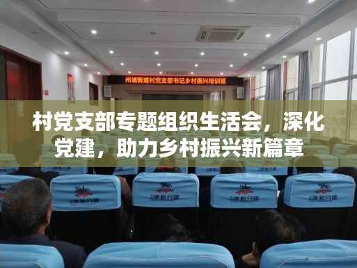 村党支部专题组织生活会，深化党建，助力乡村振兴新篇章