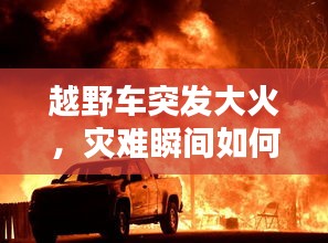 越野车突发大火，灾难瞬间如何应对，应急措施至关重要